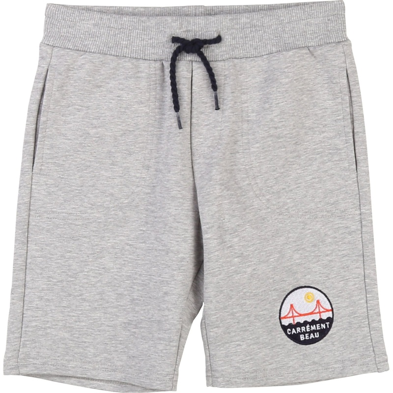 Carrement Beau Bermuda Shorts + Belt Spring 1 Light Chine Grey