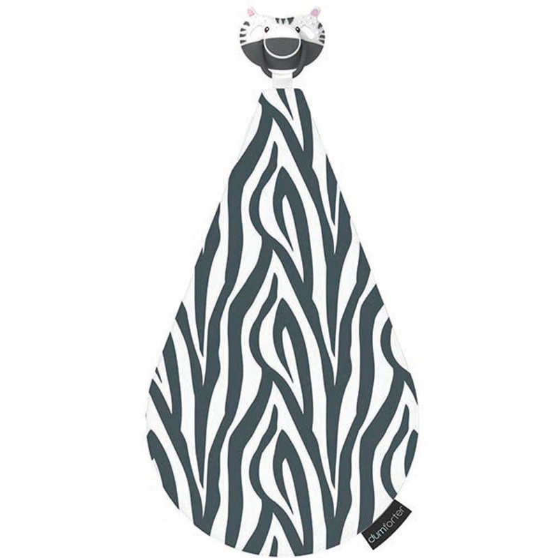 Dumforter Dummy and Comforter Zsa Zsa Zebra