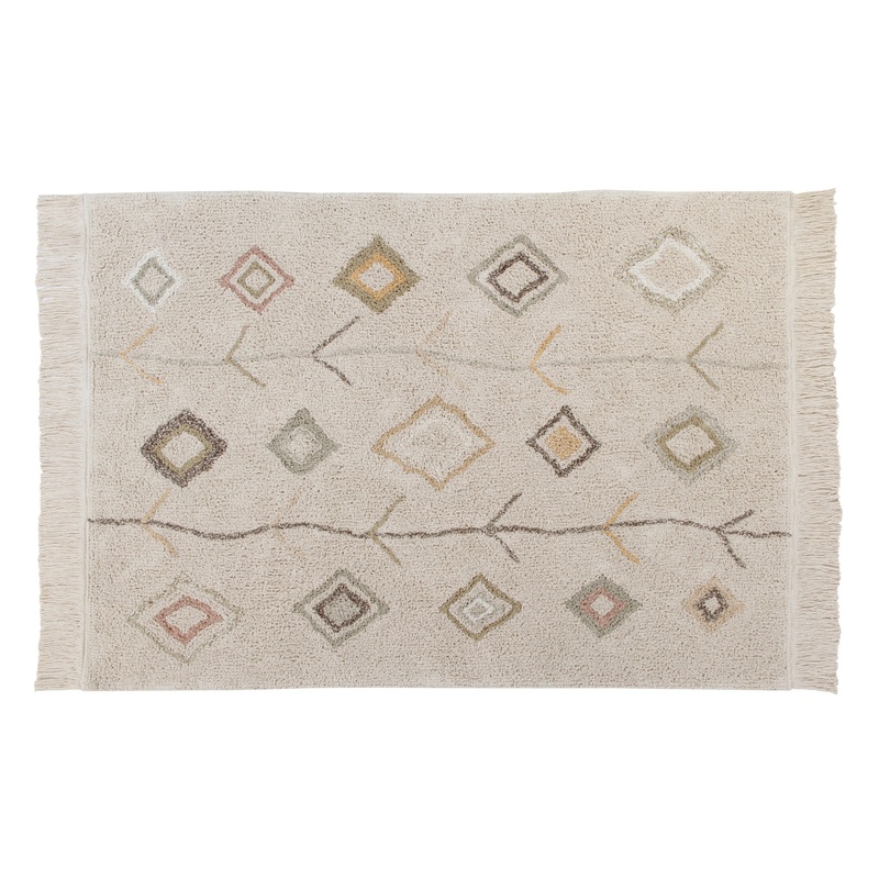Lorena Canals Re-Edition Kaarol Earth Machine Washable Cotton Rug