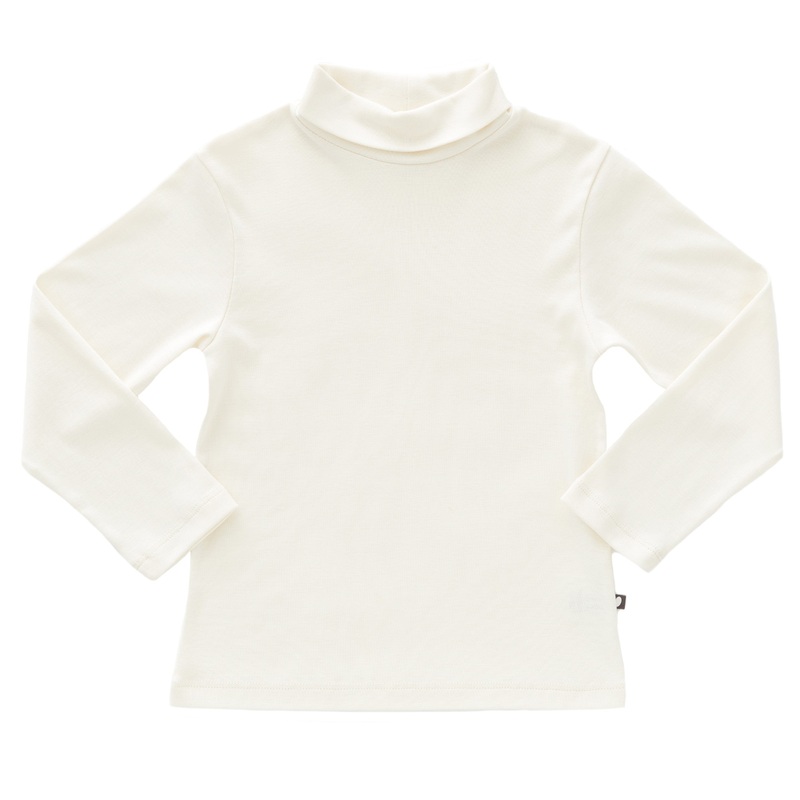 Oeuf Turtleneck White