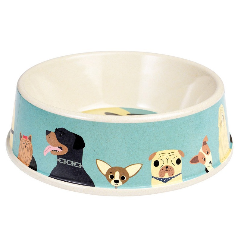 Rex Best In Show Bamboo Dog Food Bowl