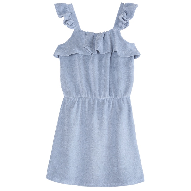 Emile Et Ida Dress Sponge Bleuet