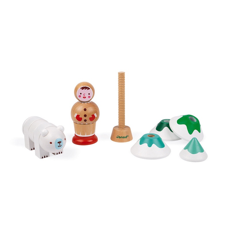 Janod I Am Learning How To Use A Screw - Arctic