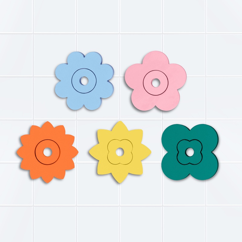 Quut Quutopia Flower Power Bath Puzzle