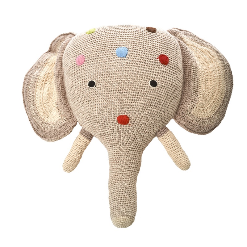Anne-Claire Petit Elephant Head Grey Ots