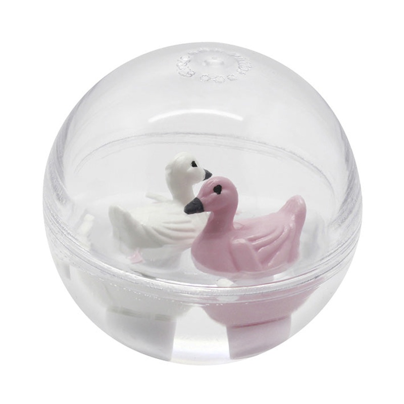Bass & Bass Baby Swans Water Ball - Small Model 7cm