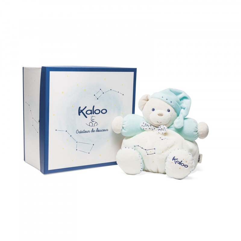 Kaloo Chubby Bear Turquoise Glow Medium 25cm