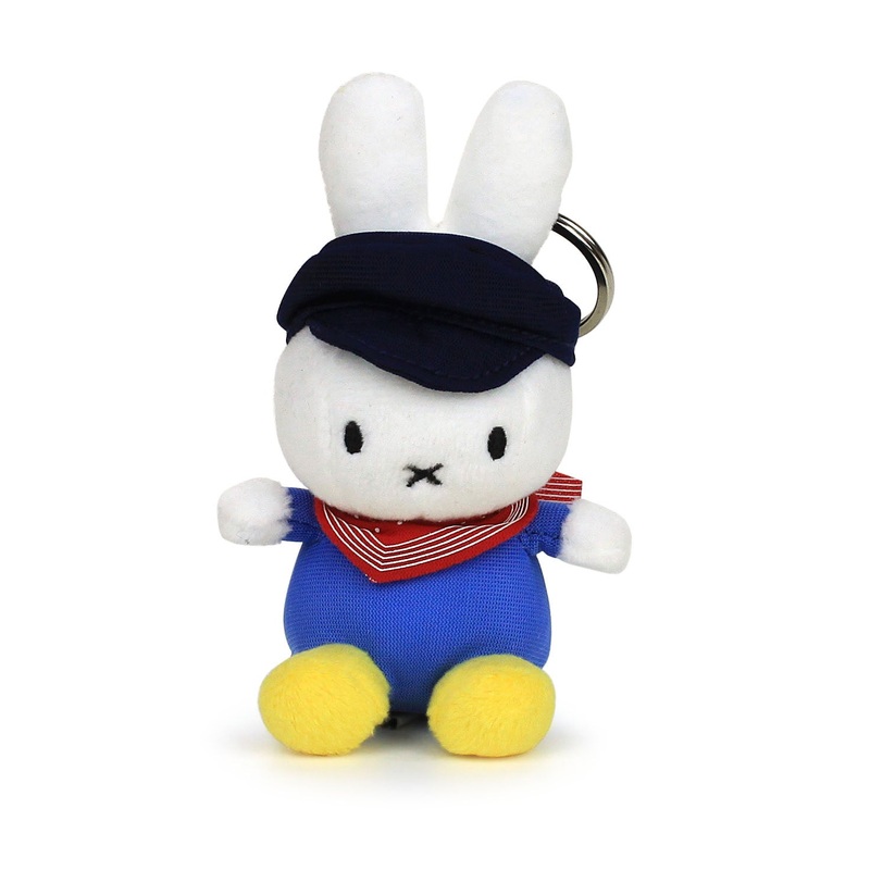 Miffy Farmer Keychain