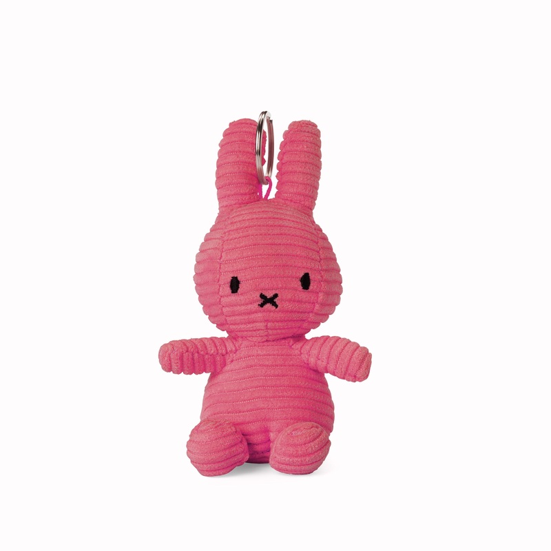Miffy Keychain Corduroy Bubblegum Pink - 10cm