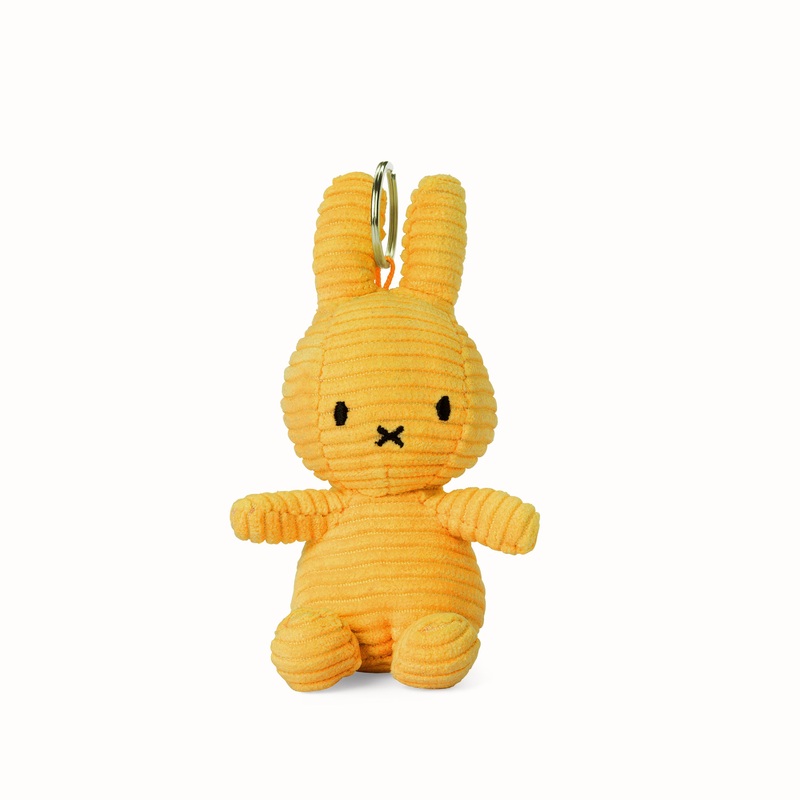 Miffy Keychain Corduroy Yellow - 10cm