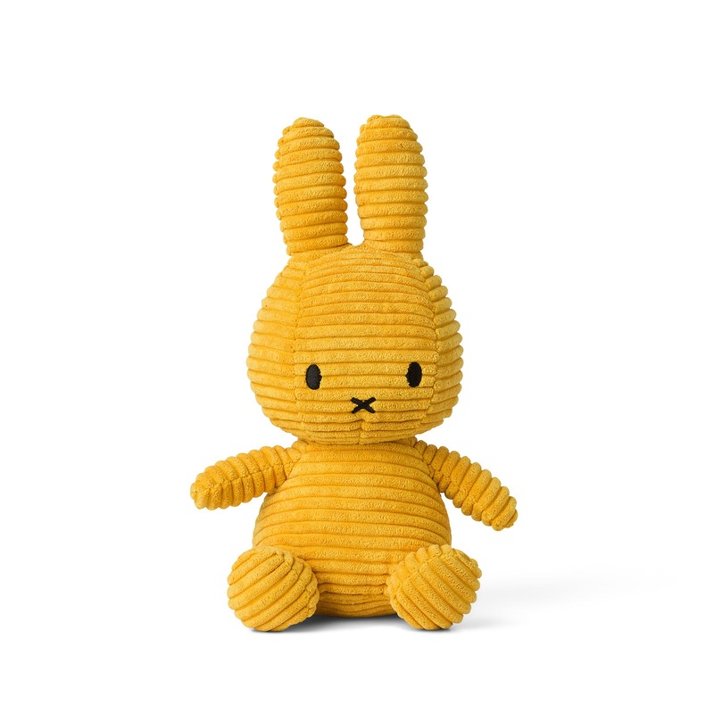 Miffy Sitting Corduroy Yellow