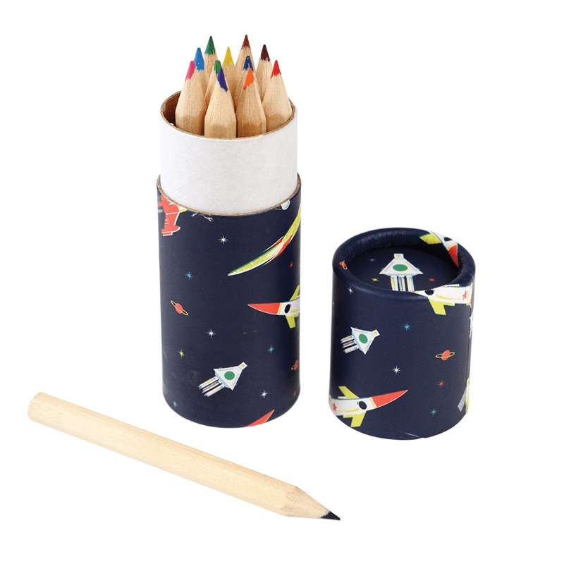 Rex Set of 12 Space Age Colouring Pencils