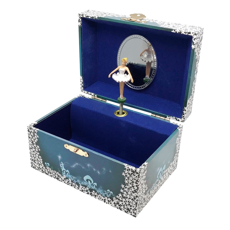 Trousselier Music Box Ballet Dancer Glow In Dark