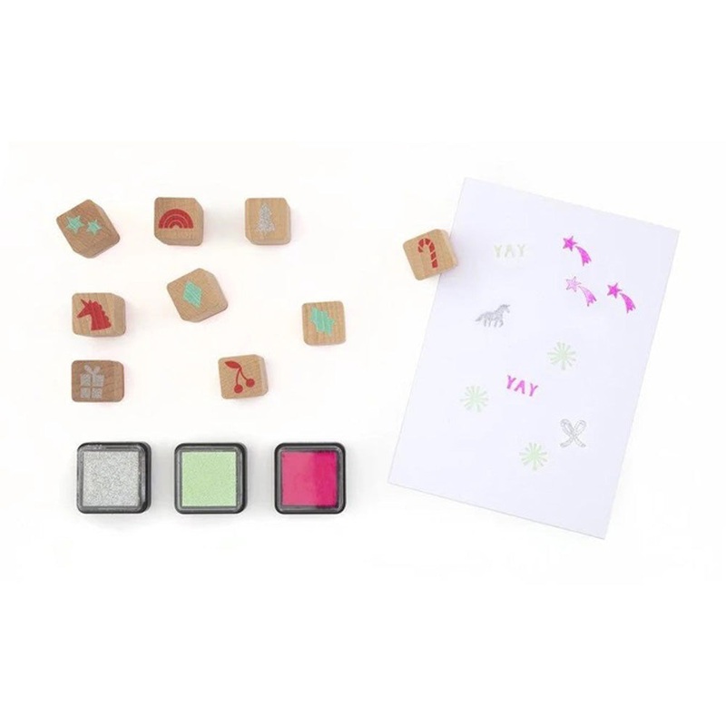 Meri Meri Unicorn Stamp Advent Calendar