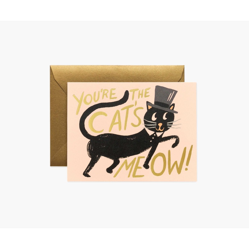 Rifle Paper Co Cat's Meow Card