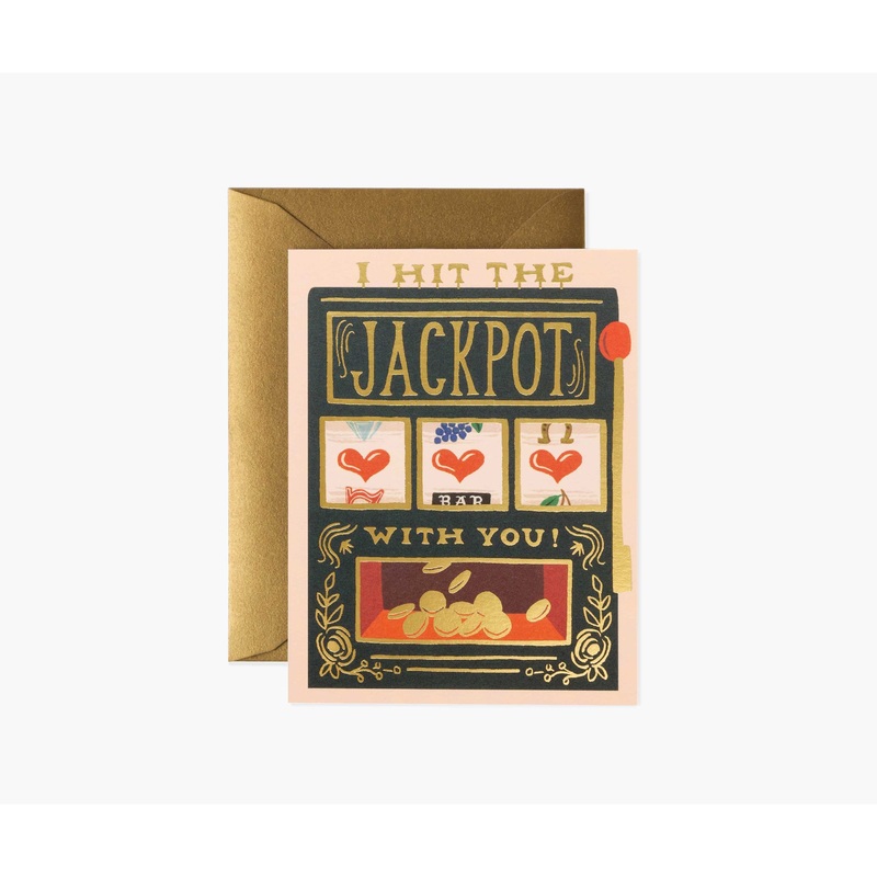 Rifle Paper Co Jackpot Card