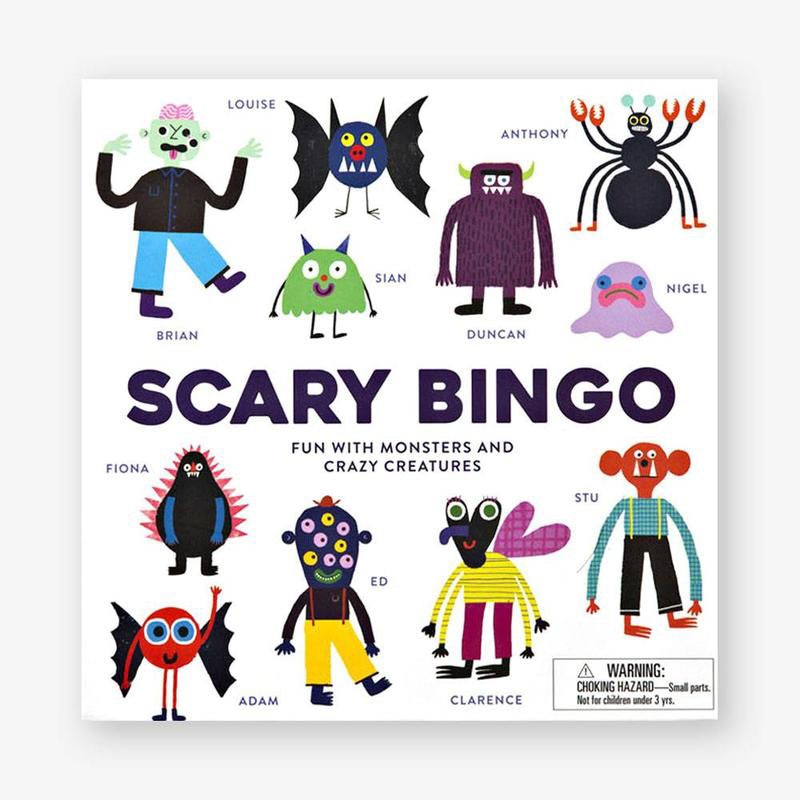 Scary Bingo: Fun with Monsters and Crazy Creatures