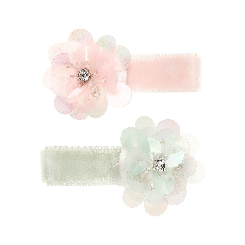 Souza 2pcs Hair Claws Margaret Flower