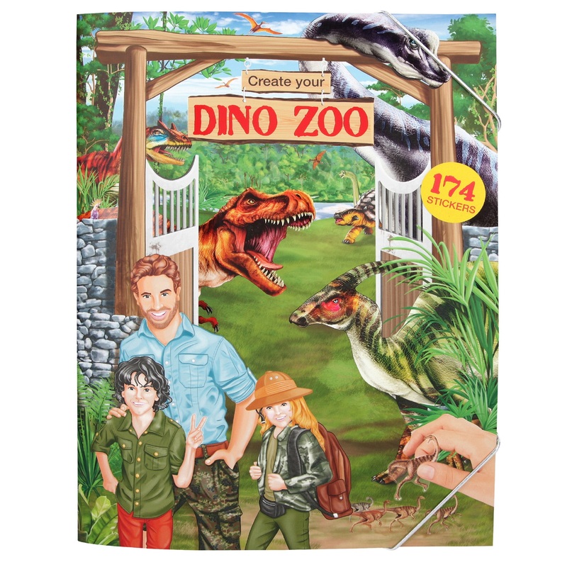 Depesche Create Your Dino Zoo Sticker Book