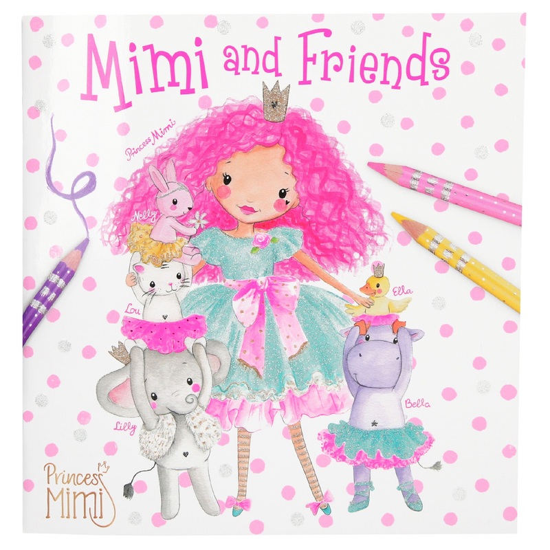 Depesche Princess Mimi and Friends Colouring Book