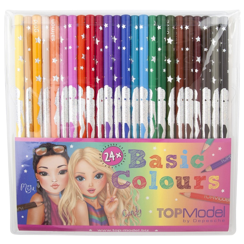 Depesche Topmodel Coloured Pencil 24 Colours