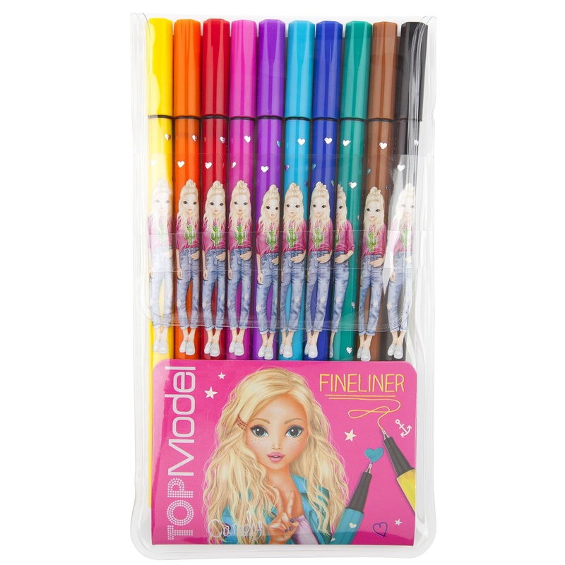 Depesche Topmodel Fineliner, 10 Colours