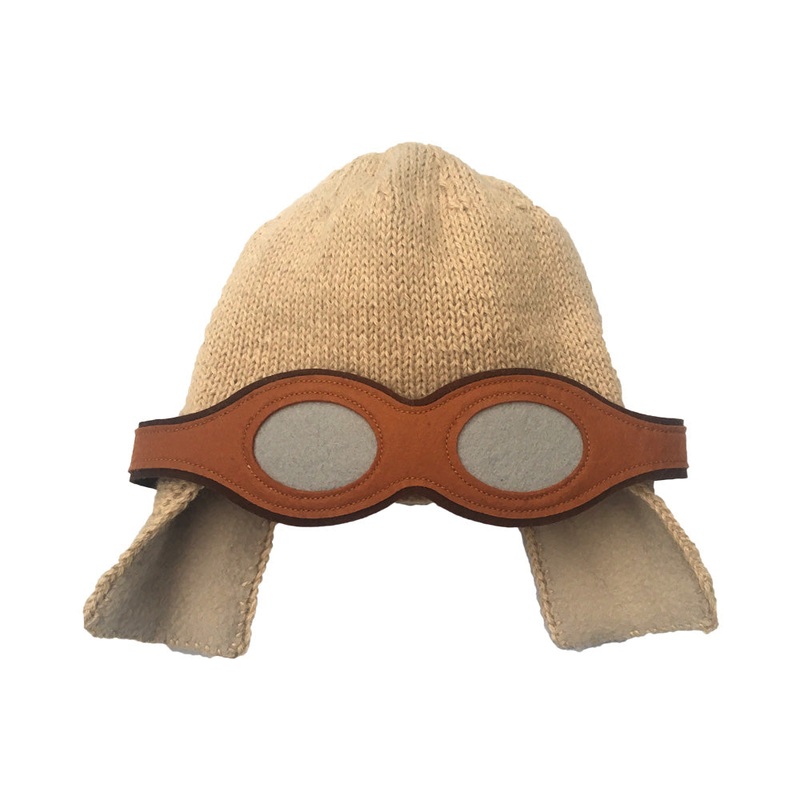Hats Over Heels Aviator Hat Beige