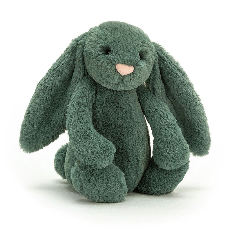 Jellycat Bashful Forest Bunny - Personalisation Available