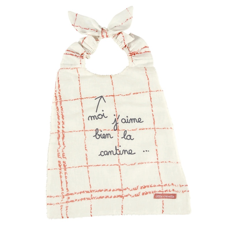 Little Crevette Elasticated Bib Vive La Cantine
