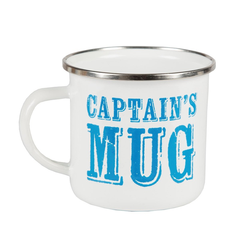 RJB Stone Captain's Enamel Mug