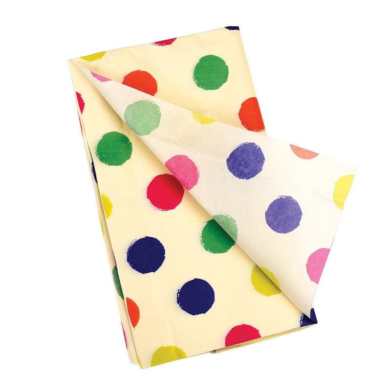 Rex 10 Sheets Spotty Celebration Tissue Paper