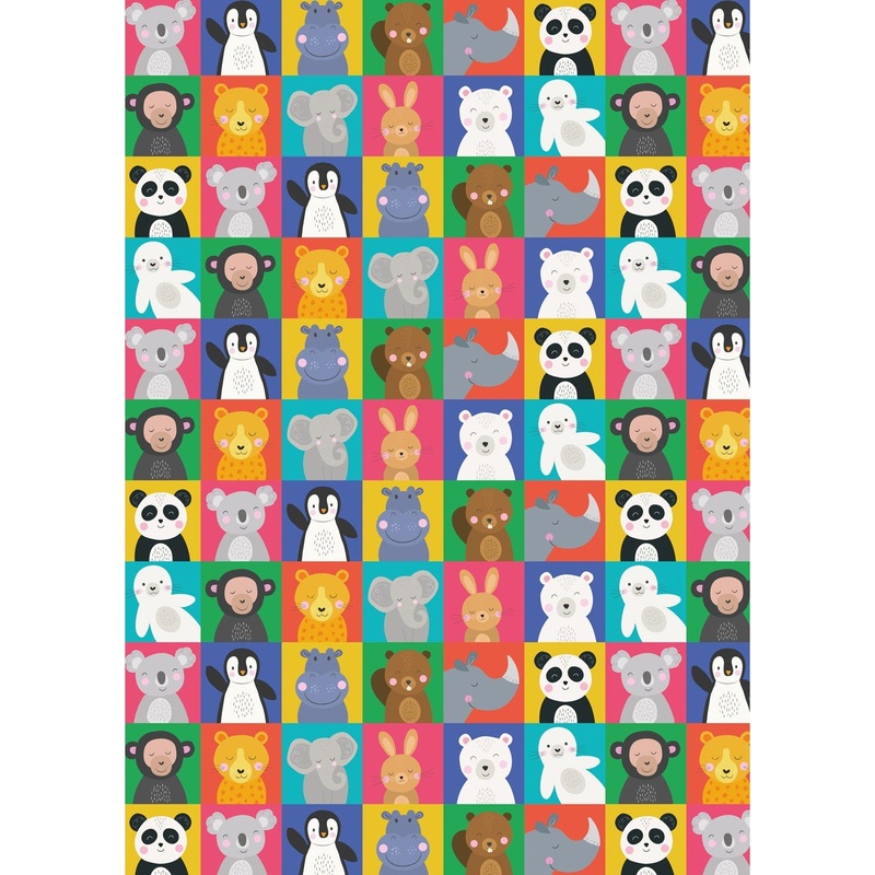 Rex Animal Friends Wrapping Paper