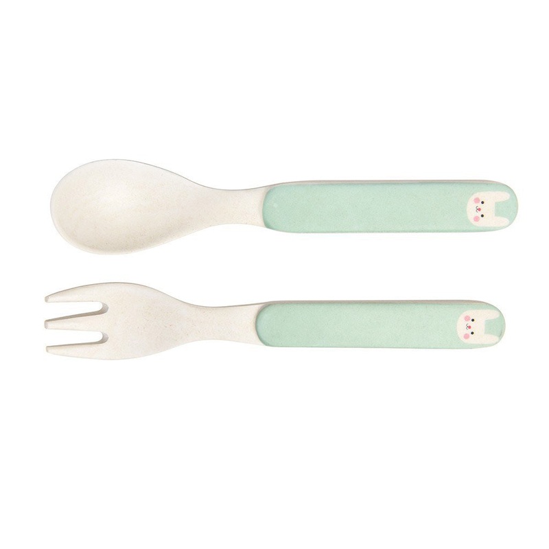 Rex Bonnie The Bunny Bamboo Cutlery