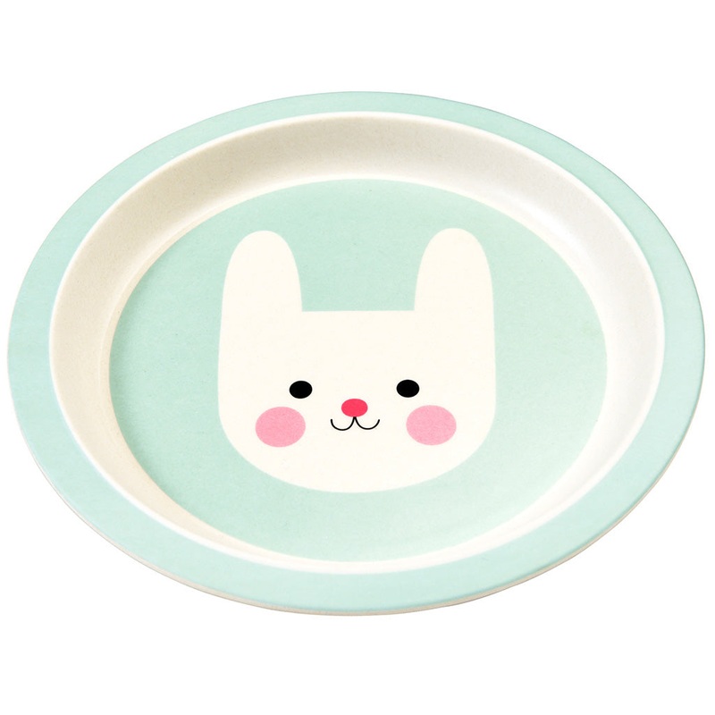 Rex Bonnie The Bunny Bamboo Plate