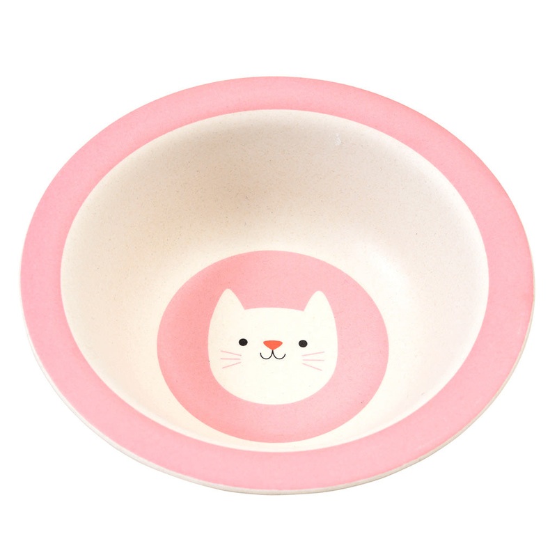 Rex Cookie The Cat Bamboo Bowl