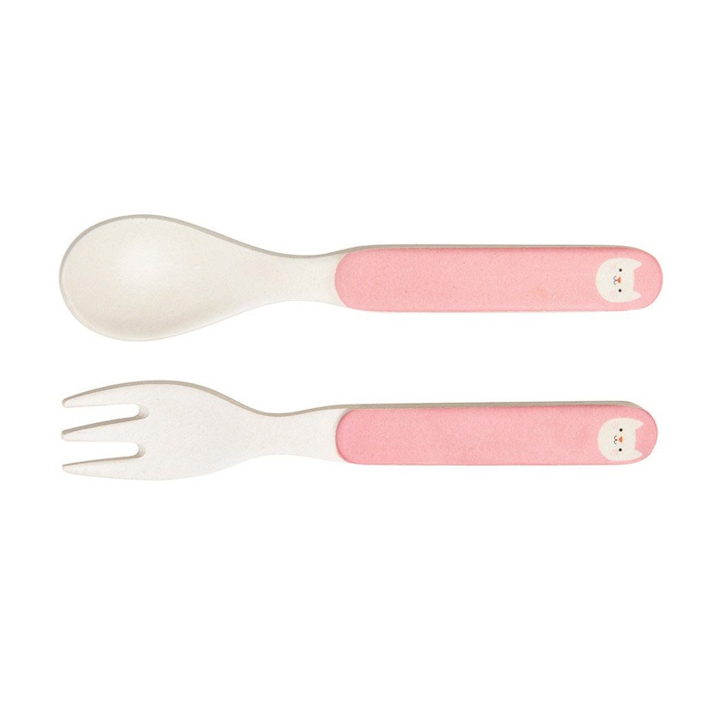 Rex Cookie The Cat Bamboo Cutlery
