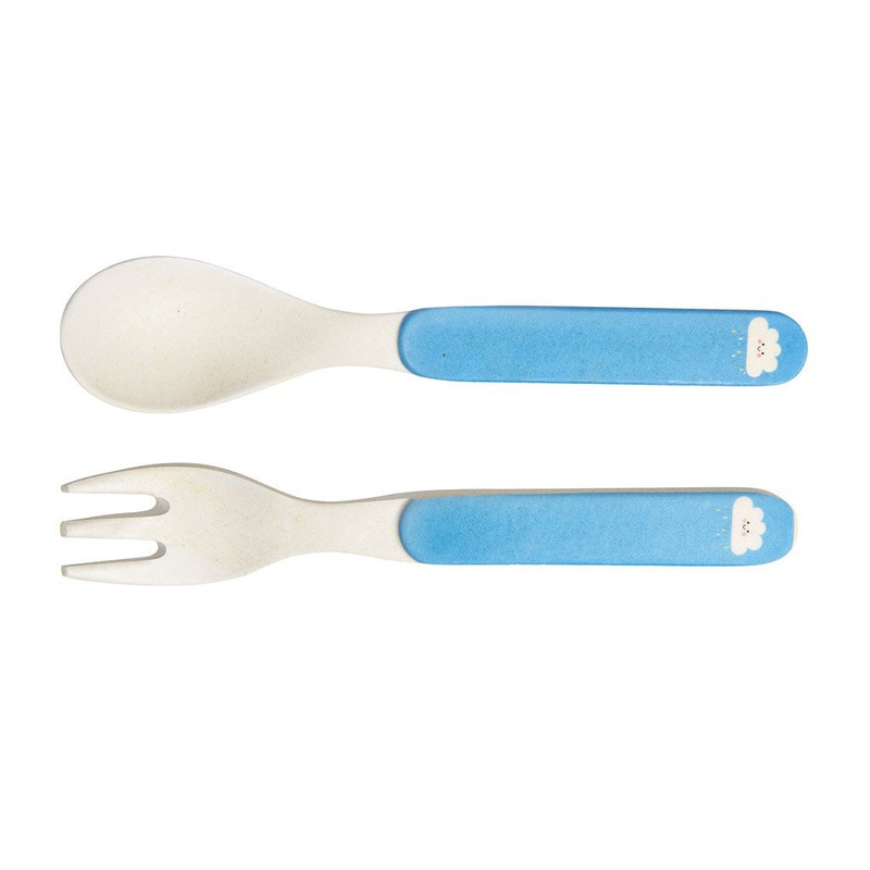 Rex Happy Cloud Bamboo Cutlery