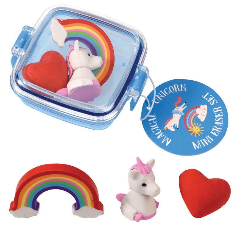 Rex Magical Unicorn Mini Eraser Set