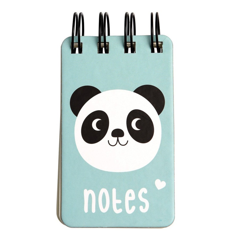 Rex Mini Panda Spiral Notebook