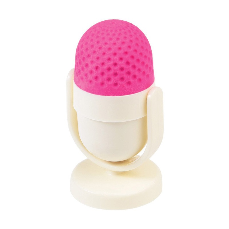Rex Pink Microphone Rubber with Sharpener