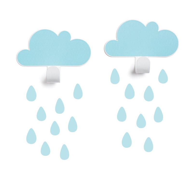 Tresxics 2 Clouds & 18 Rain Drops Blue