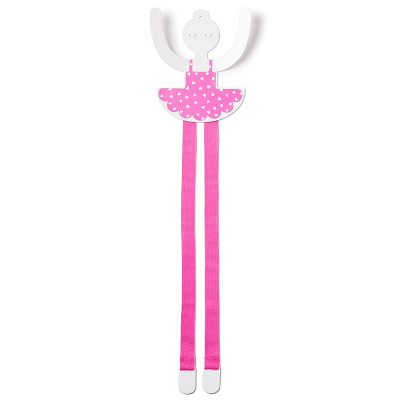 Tresxics Hair Clip Holder Ballerina Pink