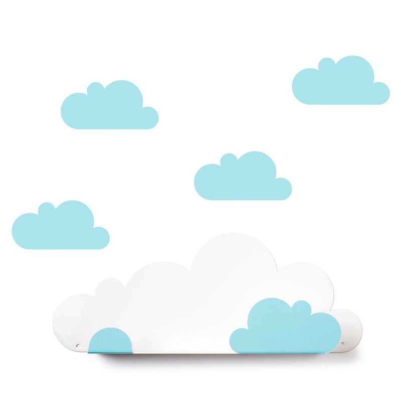 Tresxics Shelf Cloud Blue & 4 Cloud Stickers