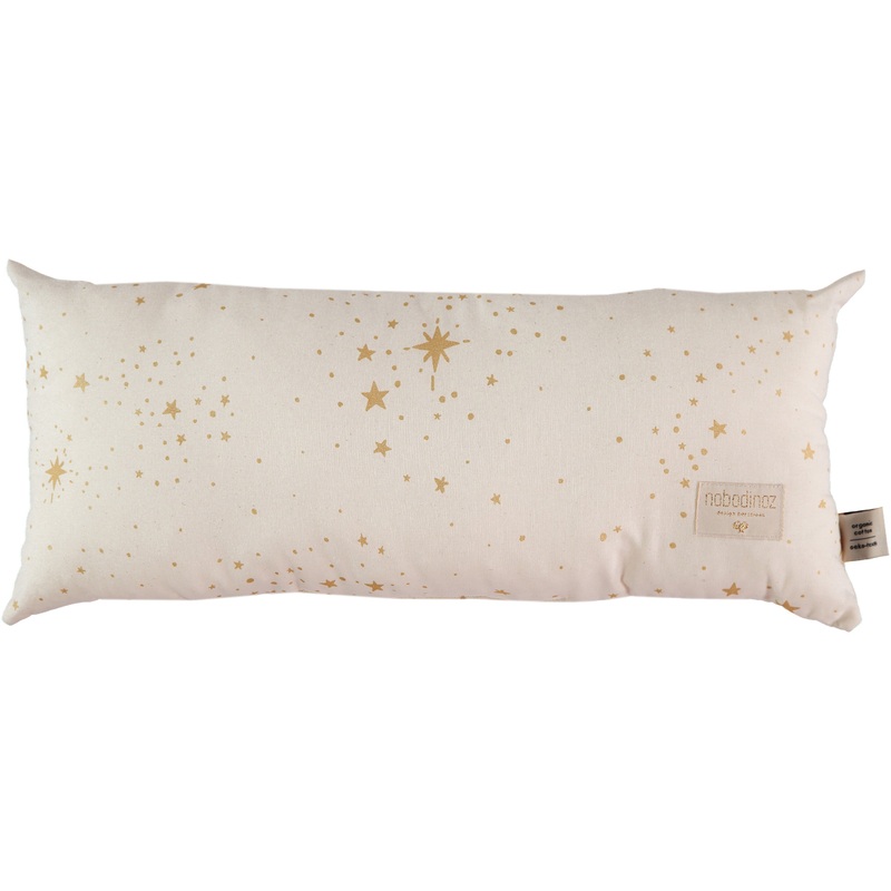 nobodinoz Hardy Long Cushion Gold Stella/Natural