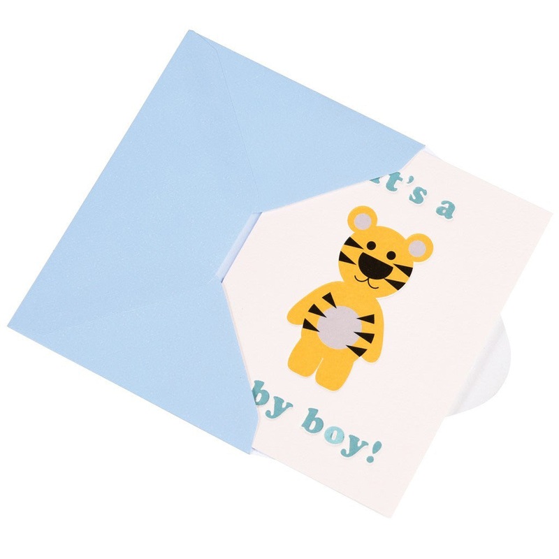 Rex It's A Baby Boy Card