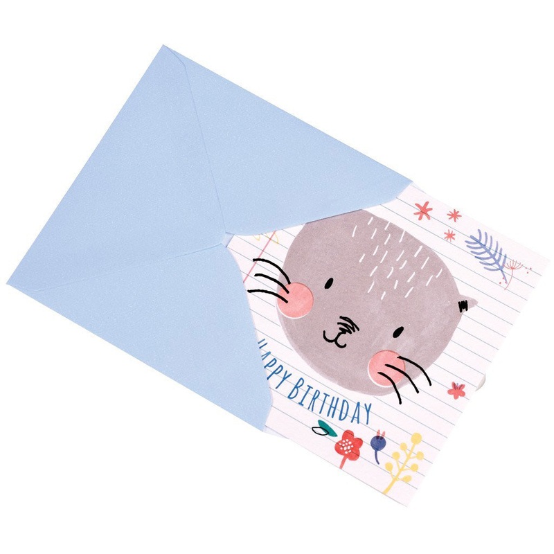 Rex Lilly The Cat Card