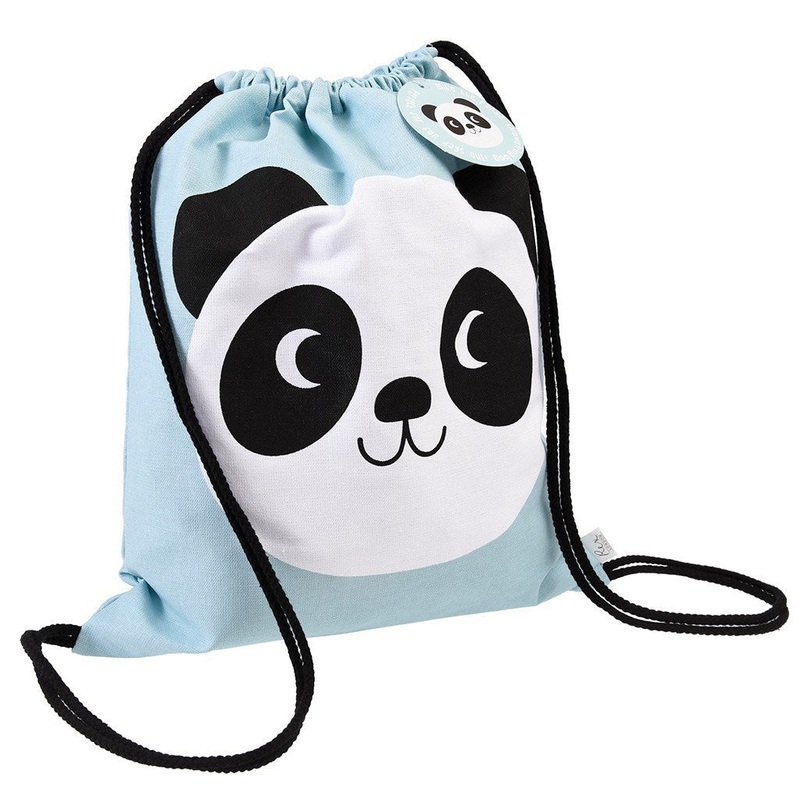 Rex Miko The Panda Drawstring Bag