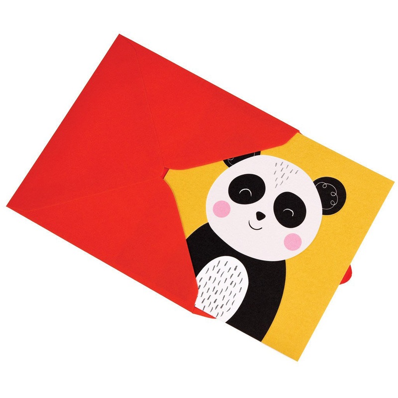 Rex Panda Animal Friend Card