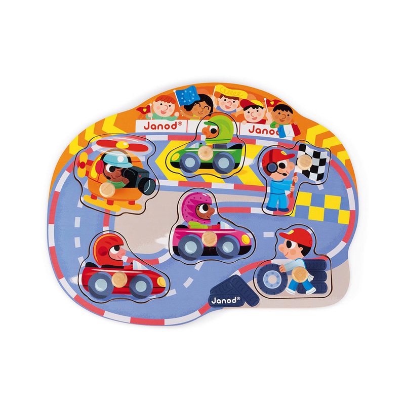 Janod Happy Racing Puzzle