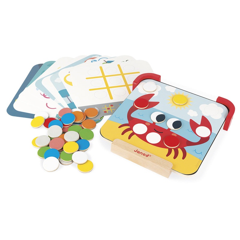 Janod I Am Learning Colours - Magnetic Chips